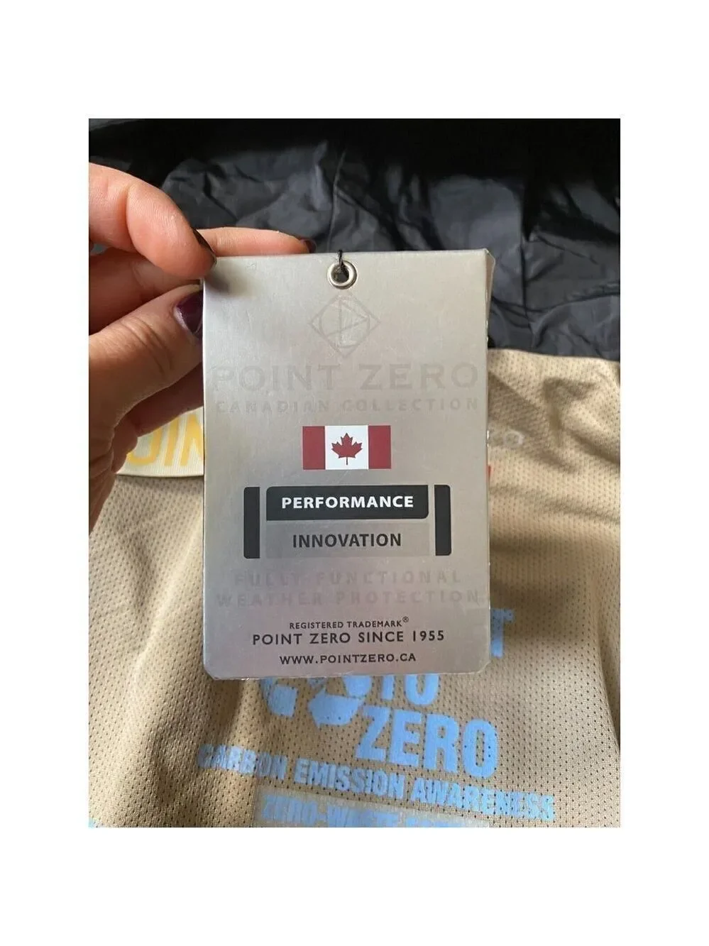 Point Zero BNWT Mens black 